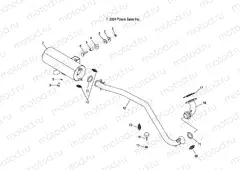 EXHAUST SYSTEM - A04JD32AA (4995189518B05) | EXHAUST SYSTEM - A04JD32AA (4995189518B05)