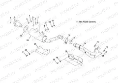 EXHAUST SYSTEM - A05GJ50AA/AB/AC (4995119511A12) | EXHAUST SYSTEM - A05GJ50AA/AB/AC (4995119511A12)