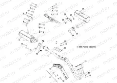 EXHAUST SYSTEM - A05MH76AC/AT/AU/AW (4977217721A12) | EXHAUST SYSTEM - A05MH76AC/AT/AU/AW (4977217721A12)