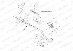 EXHAUST SYSTEM - A07MH68AX/AY/AZ (49ATVEXHAUST07700) | EXHAUST SYSTEM - A07MH68AX/AY/AZ (49ATVEXHAUST07700)
