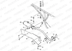 EXHAUST SYSTEM - A99AE50DA (4949204920a013) | EXHAUST SYSTEM - A99AE50DA (4949204920a013)