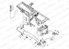 EXHAUST SYSTEM - A99CC28CA (4949484948a013) | EXHAUST SYSTEM - A99CC28CA (4949484948a013)