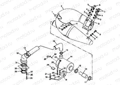 EXHAUST SYSTEM - B984590 (4946314631b005) | EXHAUST SYSTEM - B984590 (4946314631b005)