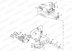 EXHAUST SYSTEM - B984673 (4945164516b006) | EXHAUST SYSTEM - B984673 (4945164516b006)