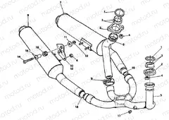 EXHAUST SYSTEM » EXHAUST SYSTEM