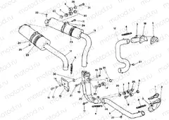 EXHAUST SYSTEM » EXHAUST SYSTEM