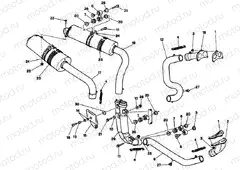 EXHAUST SYSTEM » EXHAUST SYSTEM