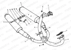 EXHAUST SYSTEM » EXHAUST SYSTEM