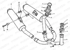 EXHAUST SYSTEM » EXHAUST SYSTEM