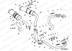 EXHAUST SYSTEM » EXHAUST SYSTEM