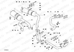 EXHAUST SYSTEM » EXHAUST SYSTEM