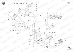EXHAUST SYSTEM » EXHAUST SYSTEM