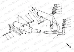 EXHAUST SYSTEM » EXHAUST SYSTEM