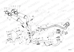 EXHAUST SYSTEM » EXHAUST SYSTEM