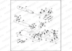 EXHAUST SYSTEM - FLHTP