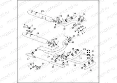 EXHAUST SYSTEM - FLHTP