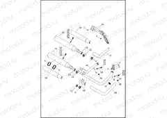 EXHAUST SYSTEM - FLSL, FXBBS, FXLRS, FXST