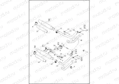 EXHAUST SYSTEM - FLSTC & FXST