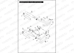 EXHAUST SYSTEM - FLSTC, FXST & FXCWC