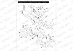 EXHAUST SYSTEM - FLSTF, FLSTFB, FLSTN & FLSTSB (1 OF 2)