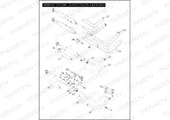 EXHAUST SYSTEM - FLSTF/I, FLSTN/I, & FXSTD/I