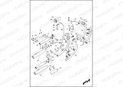 EXHAUST SYSTEM - FXDC, FXDB, FXDBP & FXDBB (2 OF 2)