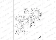 EXHAUST SYSTEM - FXDL, FXDC, FXDB, FXDBA & FXDBP (1 OF 2)