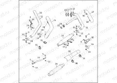 EXHAUST SYSTEM - FXRP