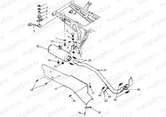 EXHAUST SYSTEM Magnum 2X4 W967544 (4936033603A010) | EXHAUST SYSTEM Magnum 2X4 W967544 (4936033603A010)