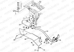 EXHAUST SYSTEM Magnum 4x4 W968144 and Swedish Magnum 4x4 S968144 (4936053605A010) | EXHAUST SYSTEM Magnum 4x4 W968144 and Swedish Magnum 4x4 S968144 (4936053605A010)
