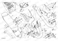 EXHAUST SYSTEM [MOD:HYM 939]