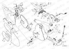 EXHAUST SYSTEM [MOD:MS1200S]