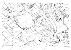 EXHAUST SYSTEM [MOD:SCR800CR;XST:EUR,ROK,TWN]