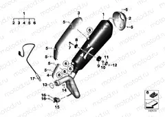 EXHAUST SYSTEM PARTS WITH MOUNTS
