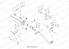 EXHAUST SYSTEM - R07RB50AA/RH50AA (49RGREXHAUST07500) | EXHAUST SYSTEM - R07RB50AA/RH50AA (49RGREXHAUST07500)