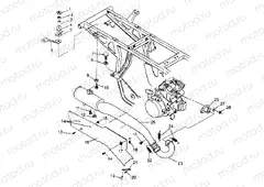 EXHAUST SYSTEM Sport 400L W948540 (4927232723A010) | EXHAUST SYSTEM Sport 400L W948540 (4927232723A010)