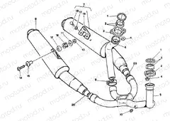 EXHAUST SYSTEM SUPERSPORT » EXHAUST SYSTEM