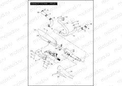 EXHAUST SYSTEM - VRSCA