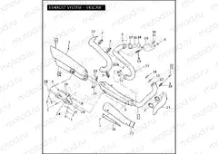 EXHAUST SYSTEM - VRSCAW