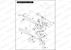 EXHAUST SYSTEM - VRSCF