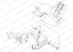 EXHAUST SYSTEM - W004999D (4955805580B006) | EXHAUST SYSTEM - W004999D (4955805580B006)