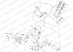 EXHAUST SYSTEM - W014699D (4964816481B004) | EXHAUST SYSTEM - W014699D (4964816481B004)