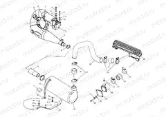 EXHAUST SYSTEM - W035101CA/W035101IA (4981048104B05) | EXHAUST SYSTEM - W035101CA/W035101IA (4981048104B05)