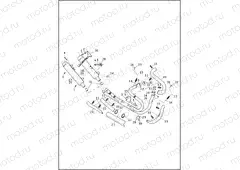 EXHAUST SYSTEM - XR1200X