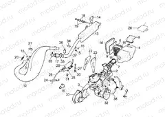 Exhaust unit - Engine