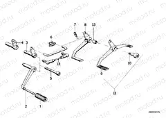 External shifting parts/shift lever