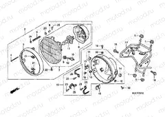 F-1-1 HEADLAMP (CBF600N / NA)