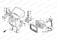 F-1-1 HEADLAMP (DK / ED / U)
