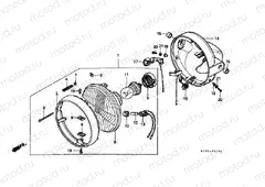 F-1-1 HEADLAMP (G)