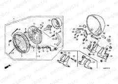 F-1-1 HEADLAMP (VT750C2B / C2S / S-ED, 2ED, U)